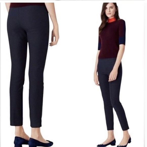 Tory Burch Pants - Tory Burch Maude Legging Pants Navy Blue NEW Size 2